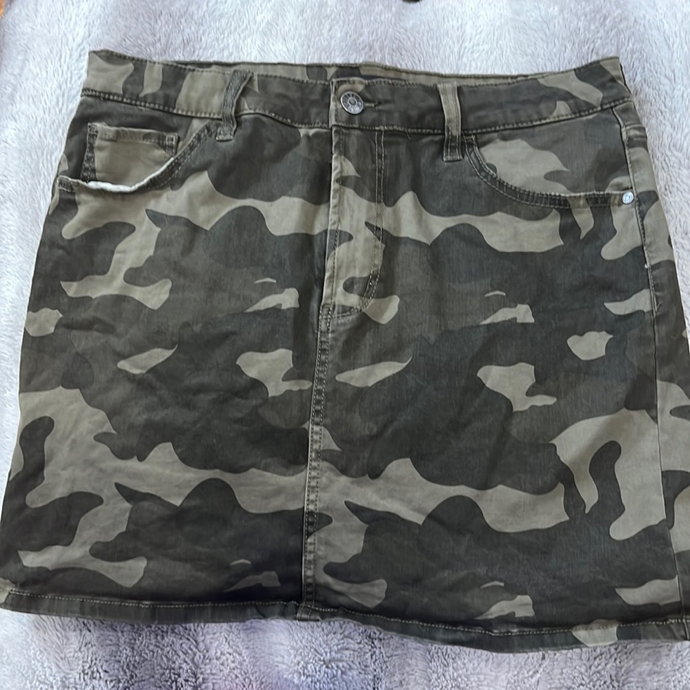Brooklyn karma Camouflage Skirts for Women.